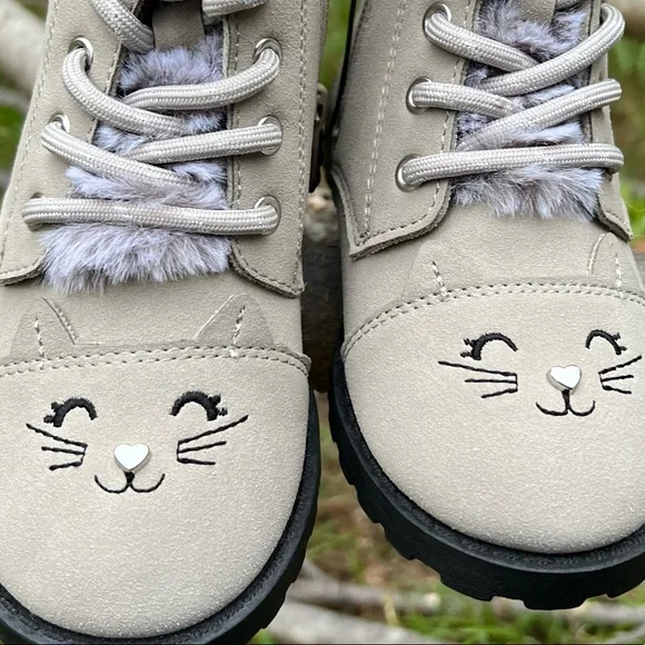 Wonder Nation Swede Leather Tan Bootie - Picture 6 of 11